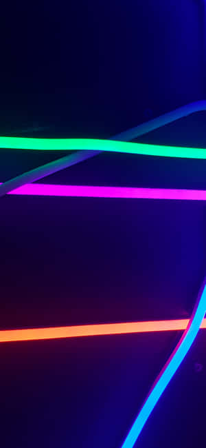 Iphone Neon Background — OnePlus Ace Picha ya Ukuta