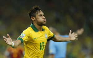 Neymar anasema kushinda kwa FC Barcelona. — Neymar Picha ya Ukuta