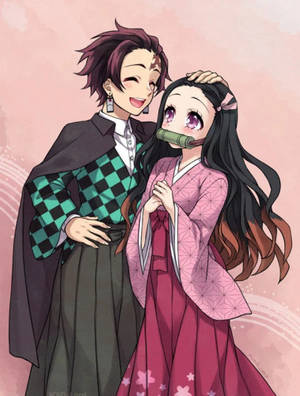 Wallpaper Mzuri wa Demon Slayer Nezuko