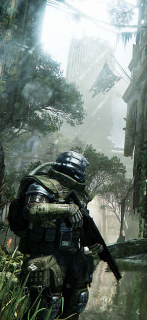 Iphone X Crysis 3 Background — Infinix Smart Picha ya Ukuta