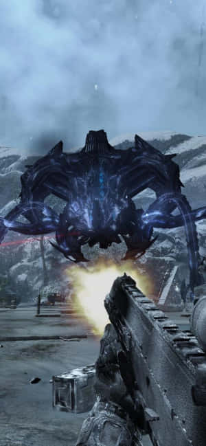 Asili ya iPhone XS Max Crysis Warhead — Galaxy F36 Picha ya Ukuta