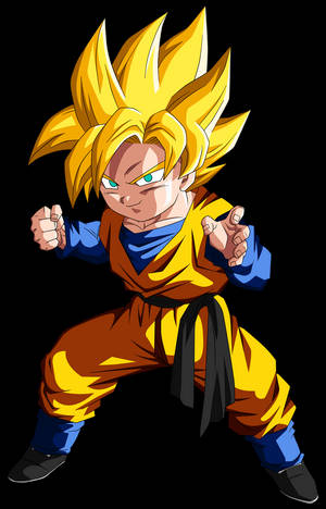 Cute Goten Dragon Ball wallpaper — Galaxy Tab S10 Lite Picha ya Ukuta
