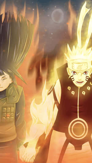 Nguvu ya Naruto na Hinata Wapenzi — Naruto Aesthetic Picha ya Ukuta