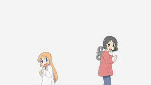 Nichijou Nano na Hakase Wakidansi Na Background Nyeupe