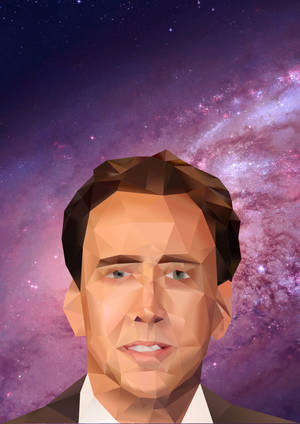 Nicolas Cage Fanart background — Oppo Pad 4 Pro Picha ya Ukuta