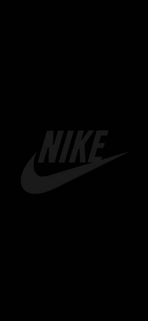 Nike iPhone Nyeusi Kabisa — Galaxy S25 Ultra Picha ya Ukuta