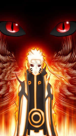 Ninja Mwenye Chakra, Naruto Uzumaki — Naruto aesthetic Picha ya Ukuta