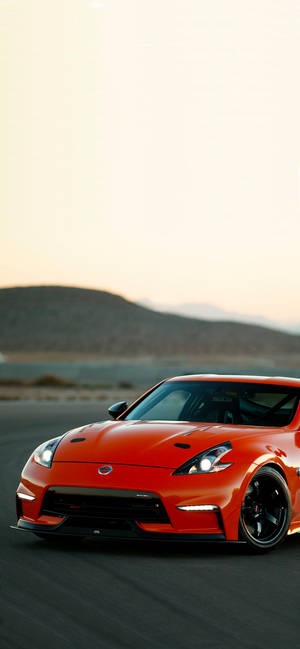 Nissan 370z — Galaxy A26 Picha ya Ukuta