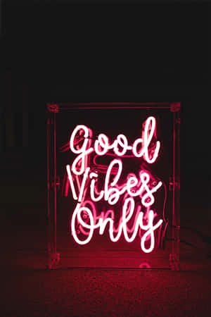 Nyekundu Neon Aesthetic