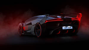 Picha ya mandhari ya Nyuma ya Lamborghini Aventador — Lamborghini Picha ya Ukuta
