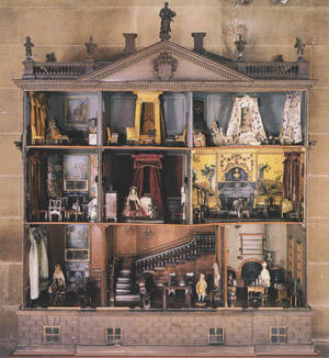 Nyumba ya Dollhouse Vintage Antique wallpaper — Oppo Find N6 Picha ya Ukuta