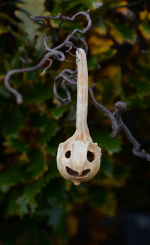 October Halloween Ghost Pumpkin wallpaper. — Galaxy Tab S9 Picha ya Ukuta