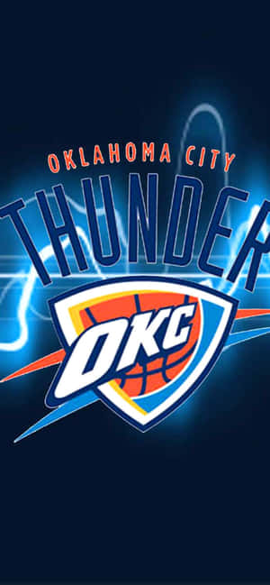 Oklahoma City Thunders OKC Logo NBA League — Redmi Note Picha ya Ukuta