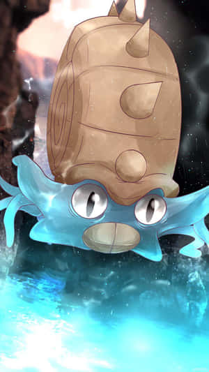 Omastar — Samawati ya neon Picha ya Ukuta