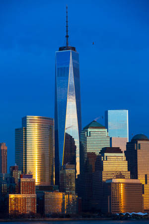One World Trade Center Imefichwa — Huawei MatePad Picha ya Ukuta