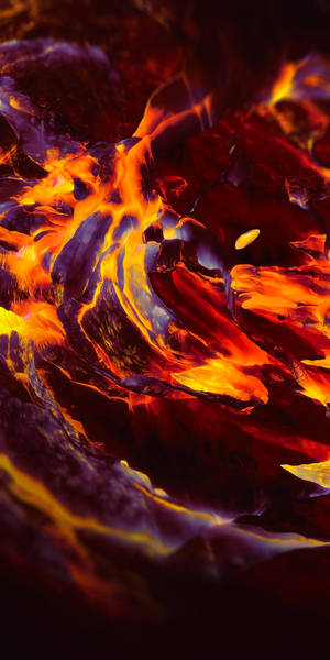 Oneplus Mwamba wa Lava wallpaper
