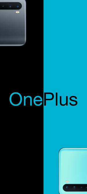 Oneplus Nord Black Blue — iPhone 15 Pro Picha ya Ukuta