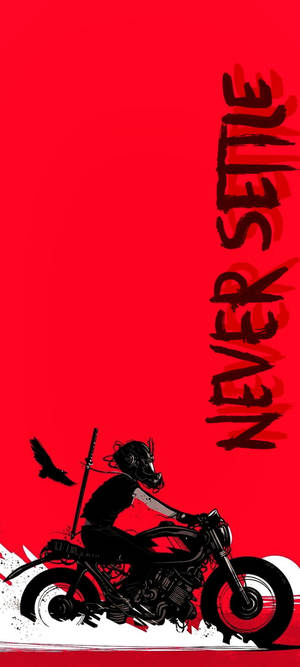 Oneplus Nord Rotated Never Settle — OnePlus Picha ya Ukuta