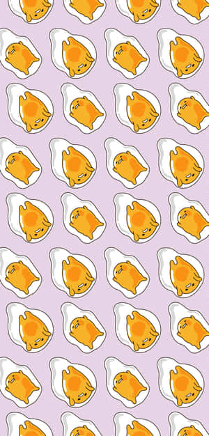 Simu ya Gudetama — Sanrio GIF Picha ya Ukuta