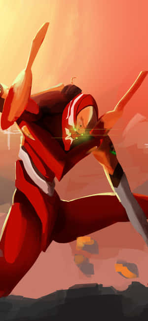 Neon Genesis Evangelion Iphone — Oppo Reno16 F Picha ya Ukuta