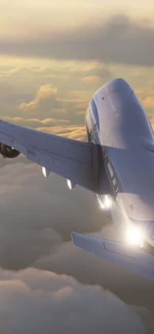 Background ya Iphone Xs Microsoft Flight Simulator — Xiaomi 15S Pro Picha ya Ukuta