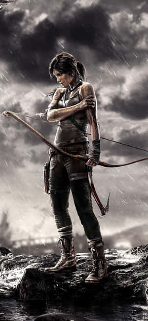 Iphone Xs Max Rise Of The Tomb Raider Background — iPhone 16 Picha ya Ukuta