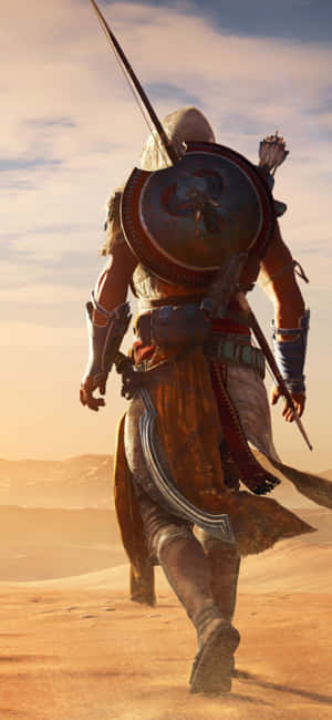 Iphone X Assassin's Creed Origins Background — IQOO Z10R Picha ya Ukuta