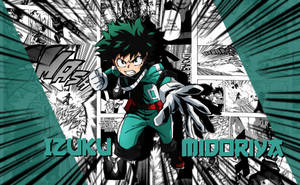 Paneli ya Manga ya Izuku Midoriya wallpaper — Panel ya manga Picha ya Ukuta