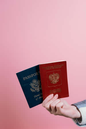 Passport background — Huawei MatePad Edge Picha ya Ukuta