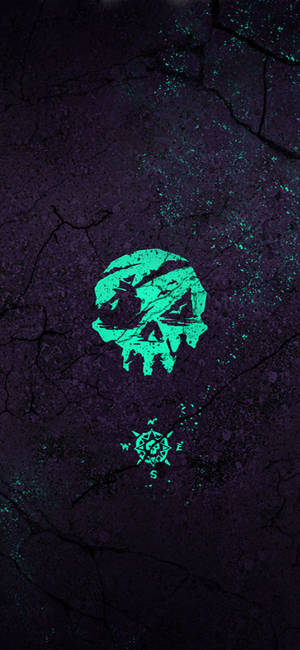 Logo ya Bahari ya Wavuta skull compass wallpaper — iPhone X Picha ya Ukuta