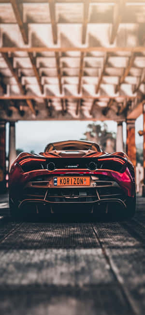 Nyuma ya iPhone Xs Mclaren 720s — Honor Play 80 Picha ya Ukuta