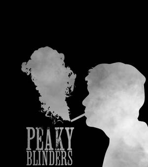 Peaky blinders katika moshi wa kijivu wallpaper — Vivo X Fold3 Picha ya Ukuta