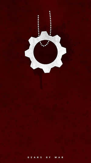 Iphone Xs Gears Of War 5 Background — Nyekundu iliyokolea Picha ya Ukuta