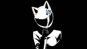 Pendeza Nyeusi na Nyeupe Aesthetic Celty Sturluson — Mzuri wa desktop Picha ya Ukuta