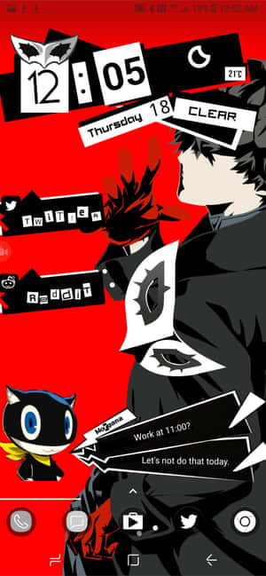Persona 5 Iphone — Redmi Note 15 Special Picha ya Ukuta