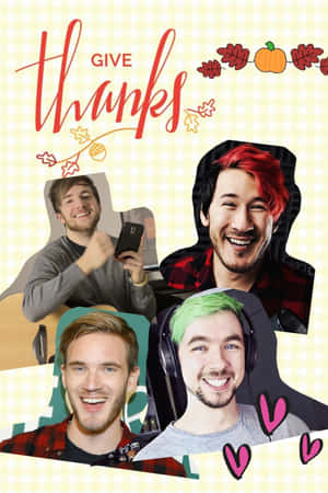 PewDiePie in His Creative Element — Vivo Pad SE Picha ya Ukuta
