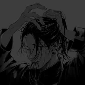 Picha za anime weusi — Nyeusi aesthetic Picha ya Ukuta