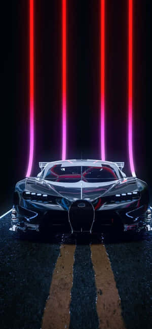 Iphone Xs Bugatti Background — Honor 600 Picha ya Ukuta