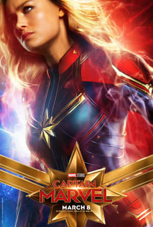 Carol Danvers wa Kapteni Marvel — Marvel Picha ya Ukuta