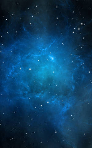 Picha ya Mandhari ya Galaxy ya Bluu kwa Simu — Galaxy Tab Picha ya Ukuta