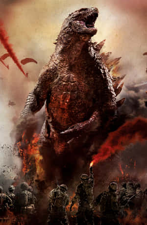 Godzilla pictures — Vivo Pad5 Pro Picha ya Ukuta