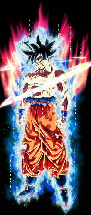 Goku ultra instinct portrait wallpaper — Sony Xperia Picha ya Ukuta