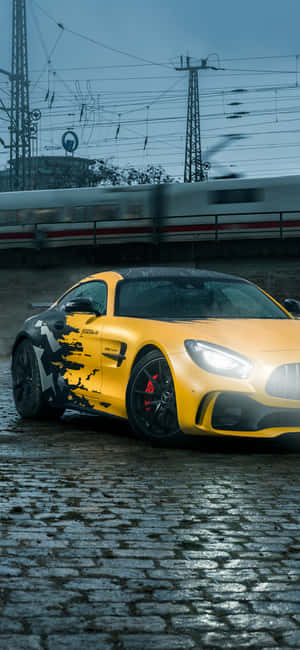 Picha ya Nyuma ya Iphone Xs Mercedes Amg — iPhone 18 Pro Picha ya Ukuta