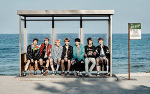Picha ya Kikundi cha BTS YNWA — Picha ya kikundi cha bts Picha ya Ukuta