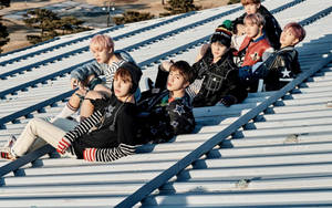 Picha ya Kikundi cha BTS Siku ya Spring wallpaper — Picha ya kikundi cha bts Picha ya Ukuta