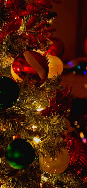 Picha ya Krismasi ya Iphone