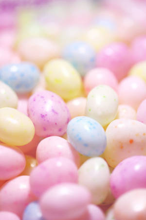 Picha ya Mithili ya Rangi ya Pastel Pink ya Candies — Pastel pink aesthetic Picha ya Ukuta