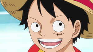 Picha ya Monkey D. Luffy, baada ya kugundua hatma yake kama Mfalme wa Maharamia. — Luffy Picha ya Ukuta