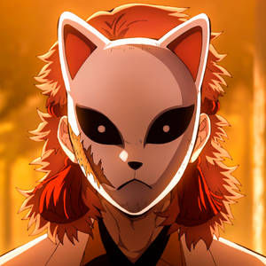Picha ya Sabito Mask Demon Slayer — Rui Demon Slayer Picha ya Ukuta