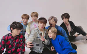 Picha za Selfie — Picha ya kikundi cha bts Picha ya Ukuta